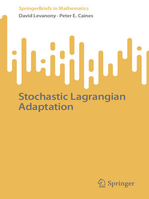 cover image of Stochastic Lagrangian Adaptation